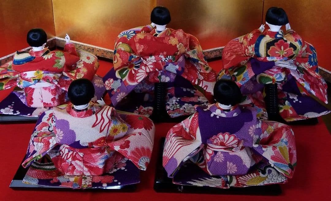 雛人形　五人囃子セット