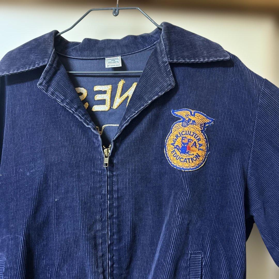 FFAエンブレム付きコーデュロイジャケット