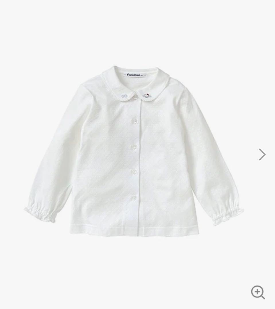 お値下げしました#美品#現行品 ファミリア 定番 90 ワンピース ブラウス