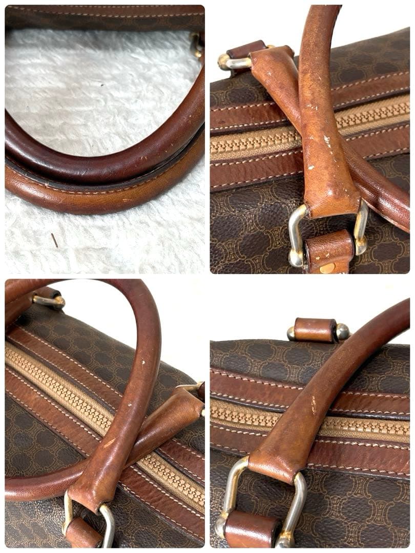 セリーヌ マカダム ミニボストンバッグ