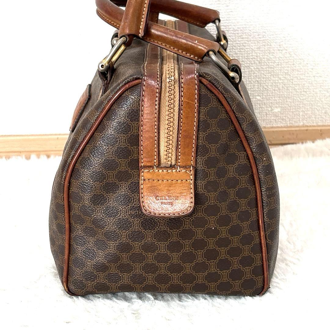 セリーヌ マカダム ミニボストンバッグ