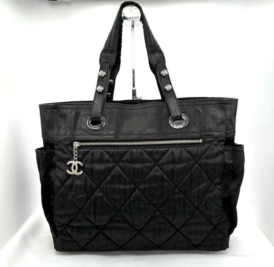 シャネル　パリビアリッツトートGM　ショルダー　トート　鑑定してあります