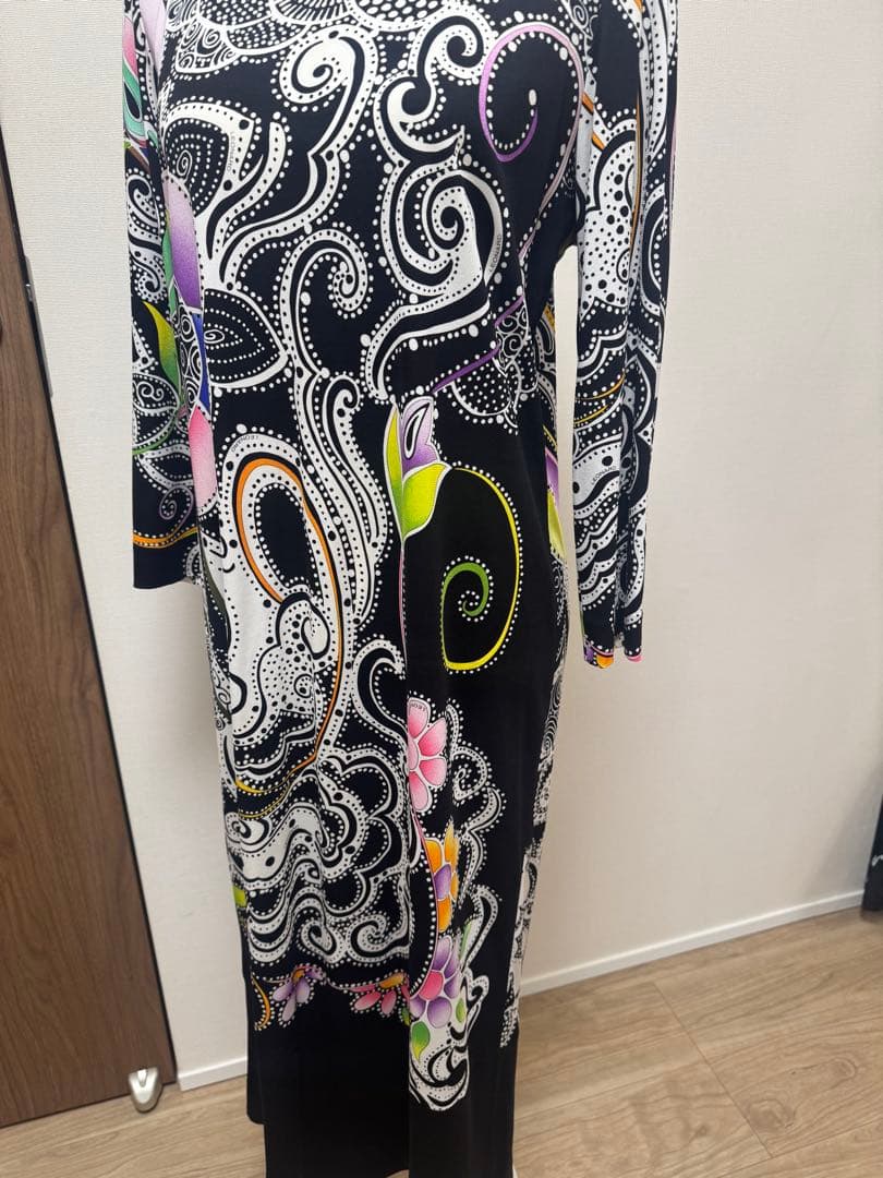 美品　LEONARD レオナール ロングワンピース LL