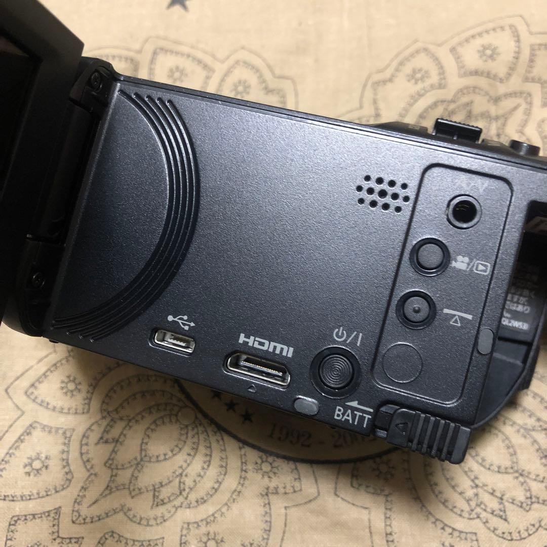 ほぼ新品 Panasonic HC-V480MS バッテリー2個付 ビデオカメラ
