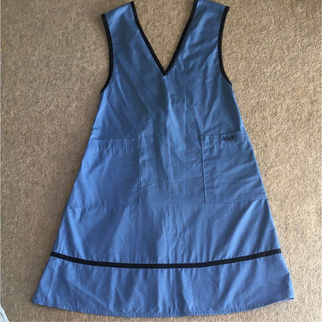 ★レア★ ANA エプロン フリーサイズ 客室乗務員　CA 機内サービス