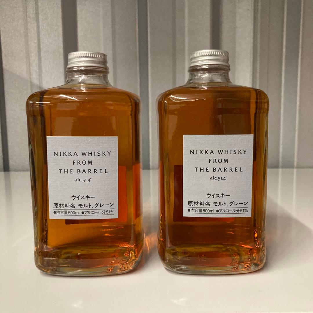 ★２本セット★NIKKA FROM THE BARREL 500ml 51%
