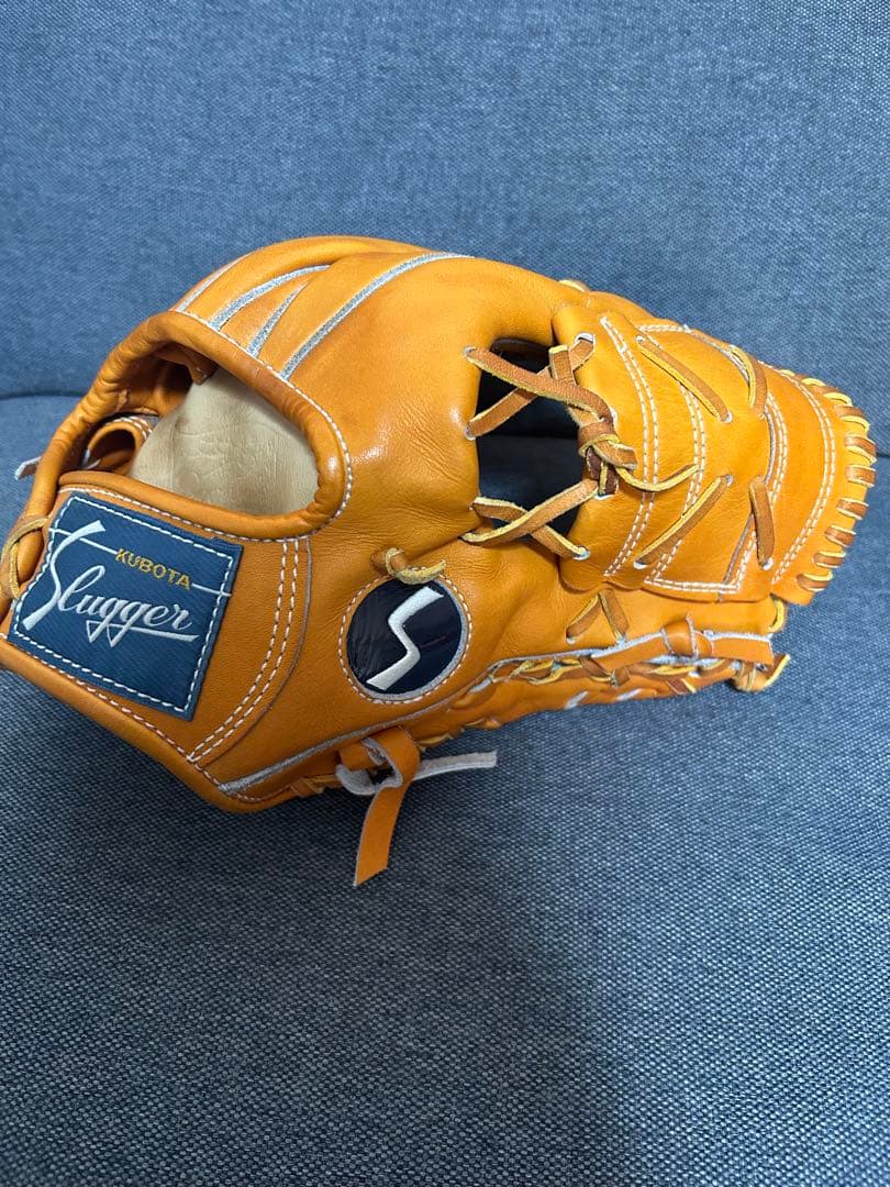 久保田スラッガー 80周年記念 軟式グローブ オレンジ 未使用 レア