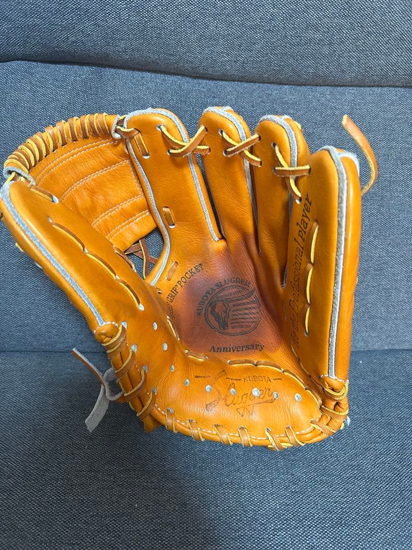 久保田スラッガー 80周年記念 軟式グローブ オレンジ 未使用 レア