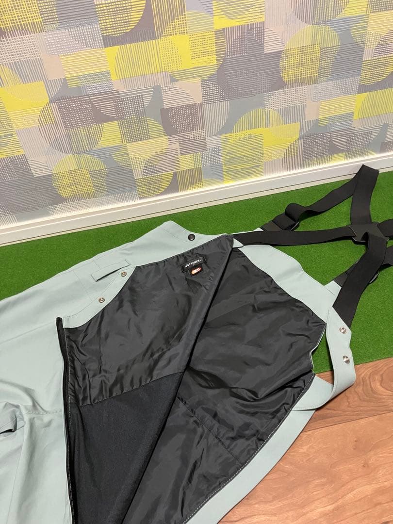 ヨネックス　A3 ビブパンツ　Mサイズ　グレイッシュブルー