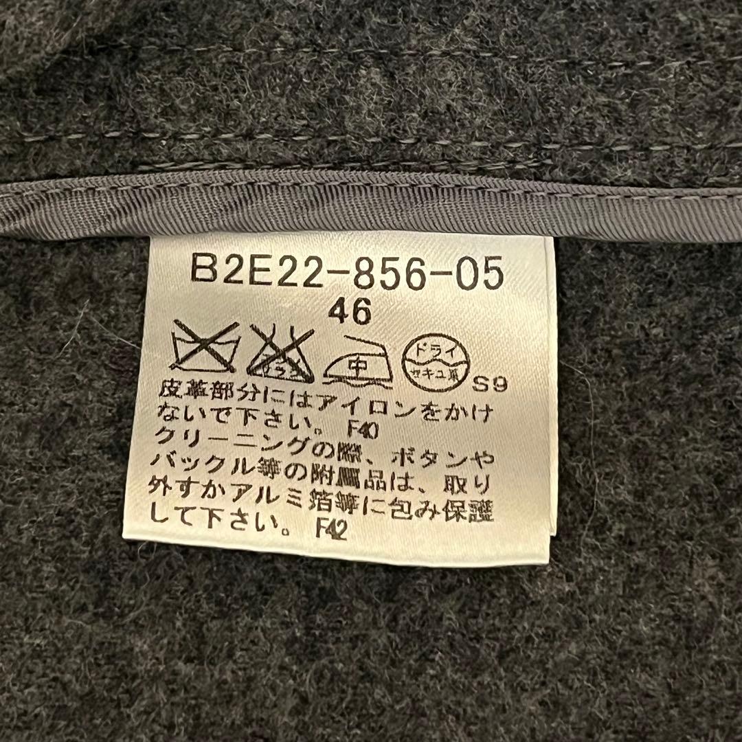 美品✨️バーバリーロンドン　ショートダッフルコート　ノバチェック　ショールカラー