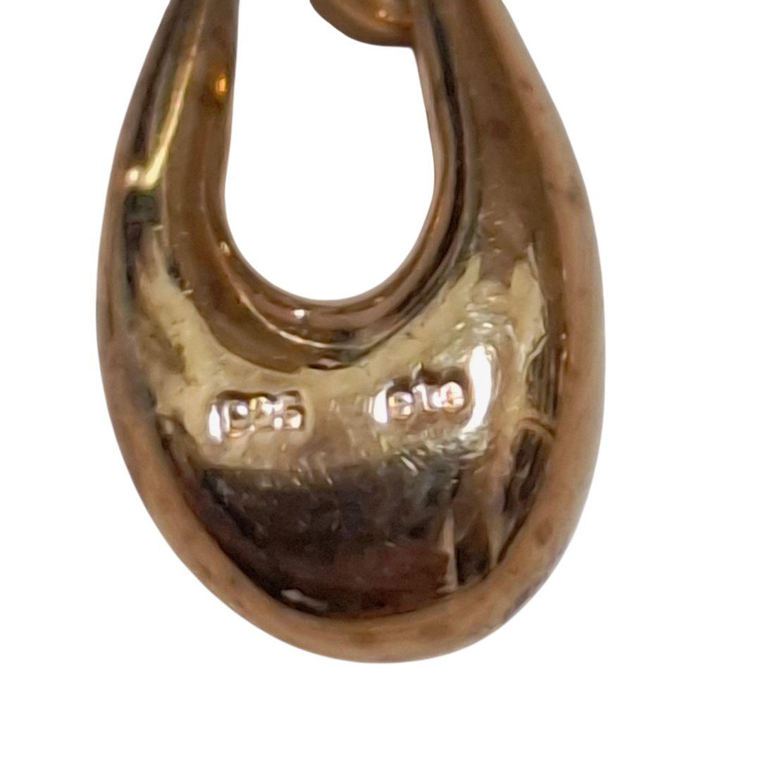 ete エテ フックピアス しずく ドロップ　ゴールド