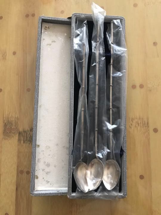 カクテル用スプーン、スターリングシルバー950