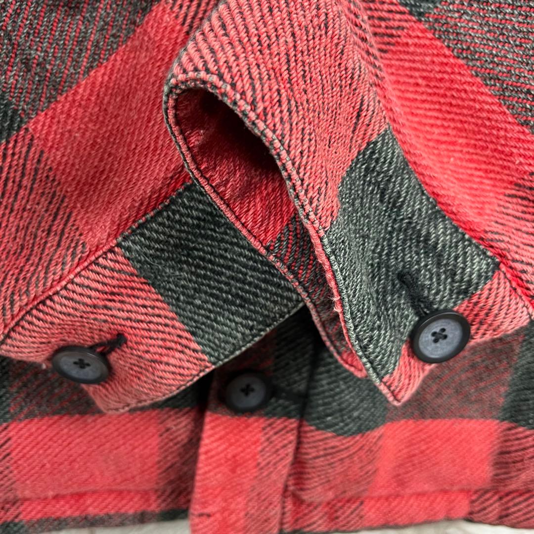 RONHERMAN ロンハーマン RHC ボア　バッファローチェックシャツ　L