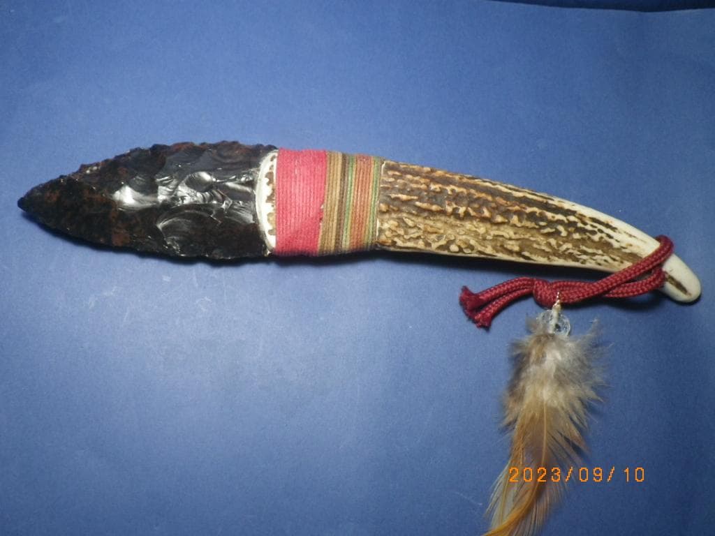 黒曜石/石器　シャーマンも欲しがる　230910-2