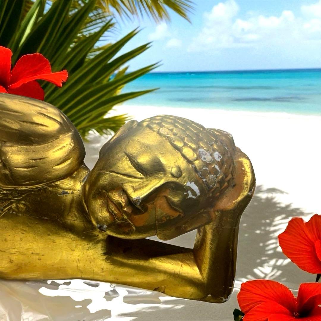 ☆寝ブッタ‼️☆アジアン雑貨⭐️1m20cm‼️