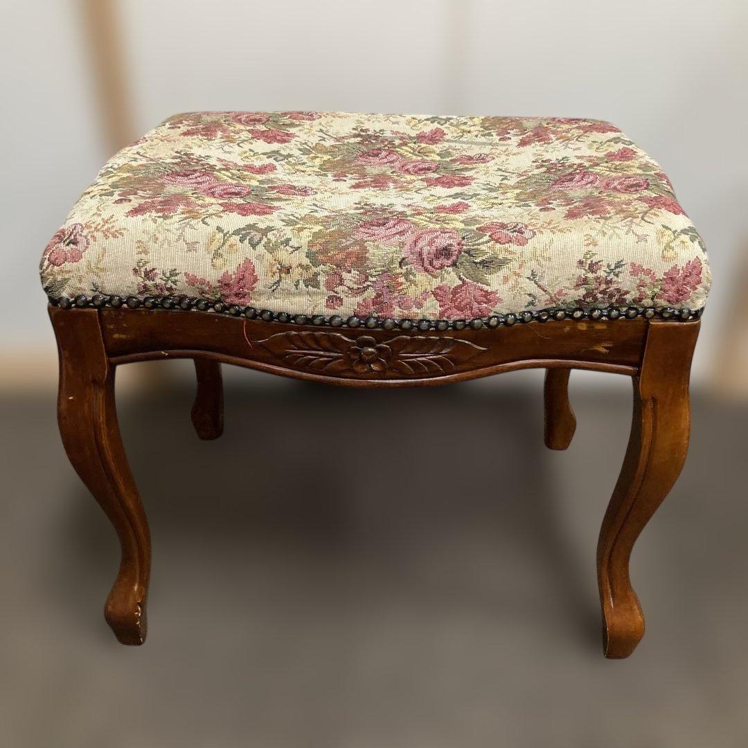 アンティーク調 ローチェア