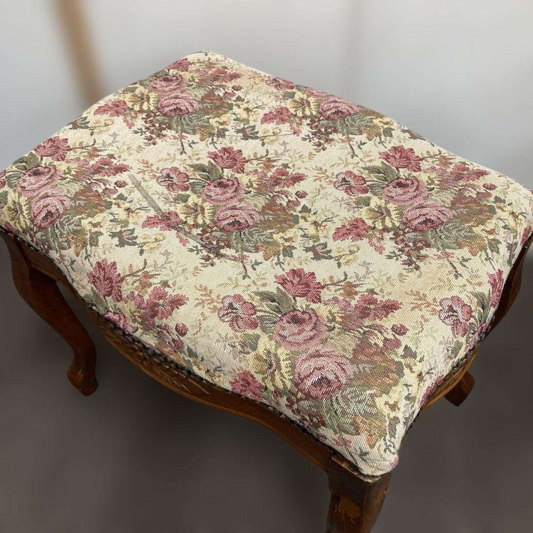 アンティーク調 ローチェア