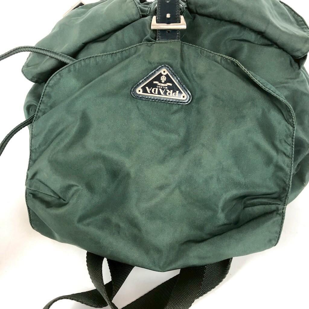 PRADA プラダ リュック バックパック ナイロン グリーン ブランド