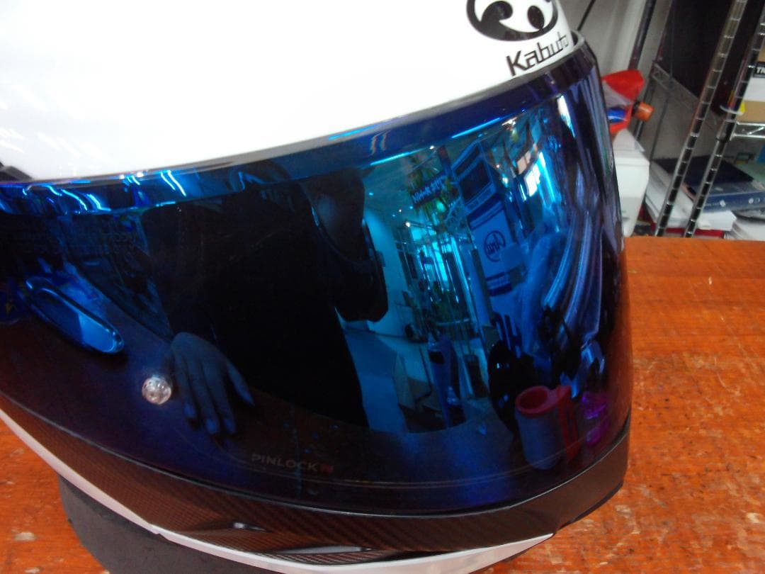 OGK　KABUTO　RYUKI　ホワイト　サイズL