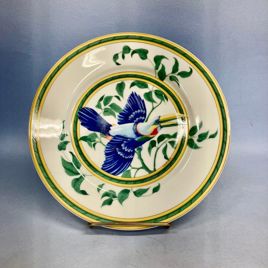 HERMES Toucan デザイン 皿　飾り皿