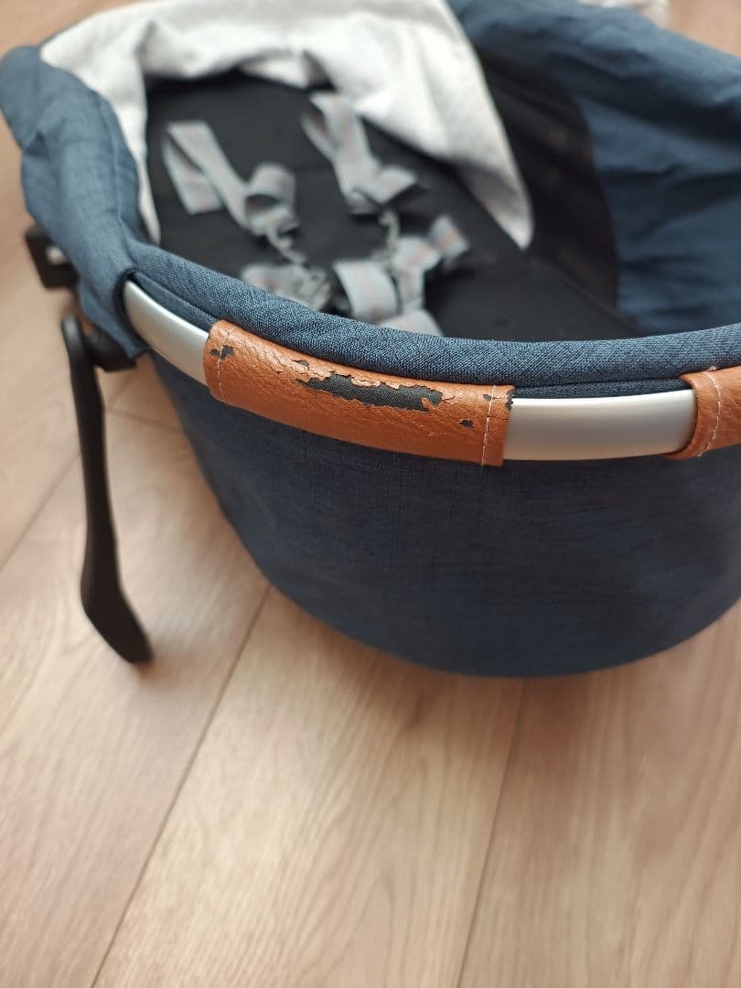 ベビーカー エールベベ フラコット ナチュラルブルー