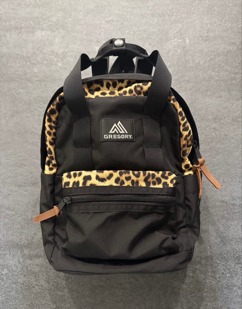 GREGORY ヒョウ柄リュック