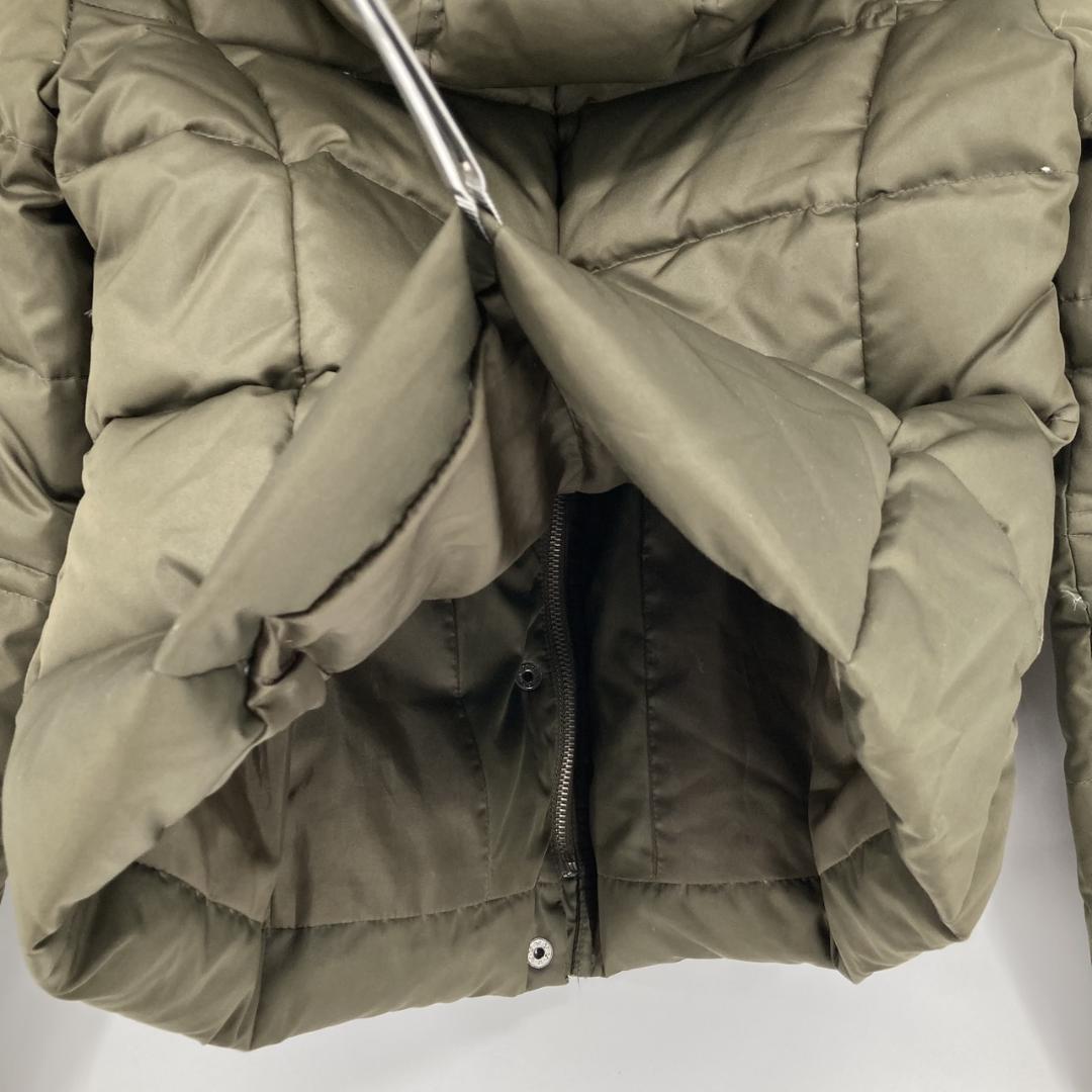 PREMA INCLUSION カーキ ダウンジャケット ファー付き 38サイズ