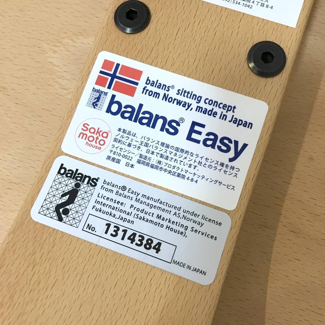 【美品】バランスイージー サカモトハウス Rybo社 バランスチェア 純正カバー