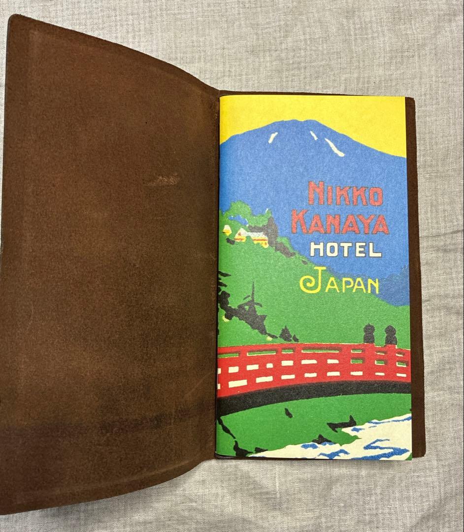 【未使用】トラベラーズノート 限定 金谷ホテル レギュラーサイズ ブラウン