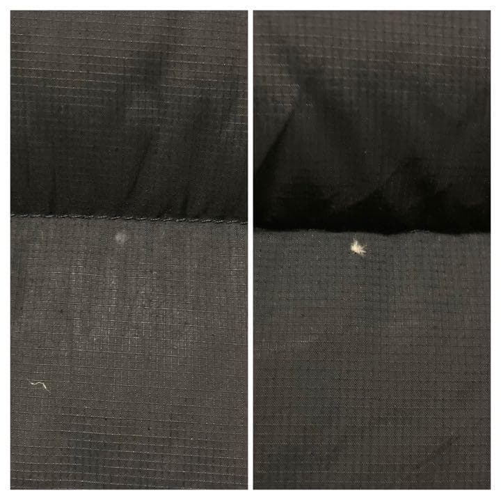 《US古着》ノースフェイス ダウンベスト 700 USA ロゴ刺繍 レディースL