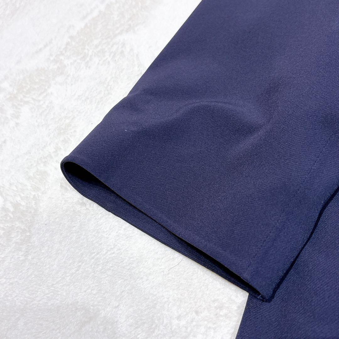 未使用✨　マッキントッシュ　ステンカラーコート　ゴム引き　ネイビー　メンズ　36