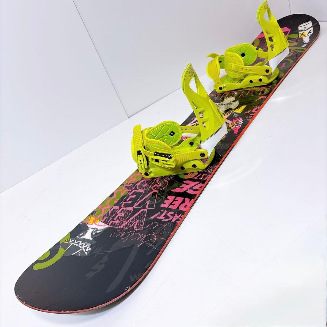【初心者おすすめ 】 SALOMON サロモン　スノーボード セット 154cm
