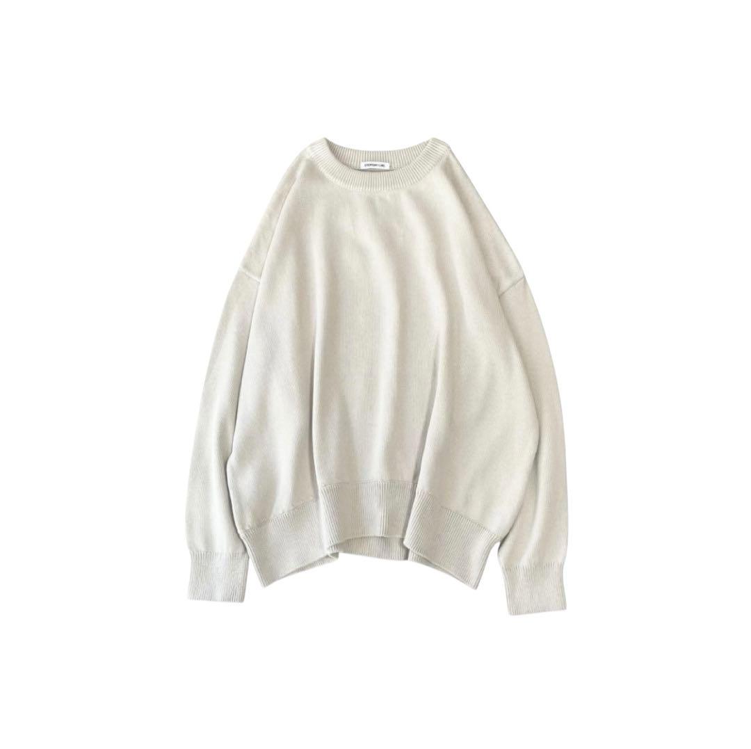 24SS✨ほぼ未使用✨Deuxieme Classe ベーシックニット 洗える