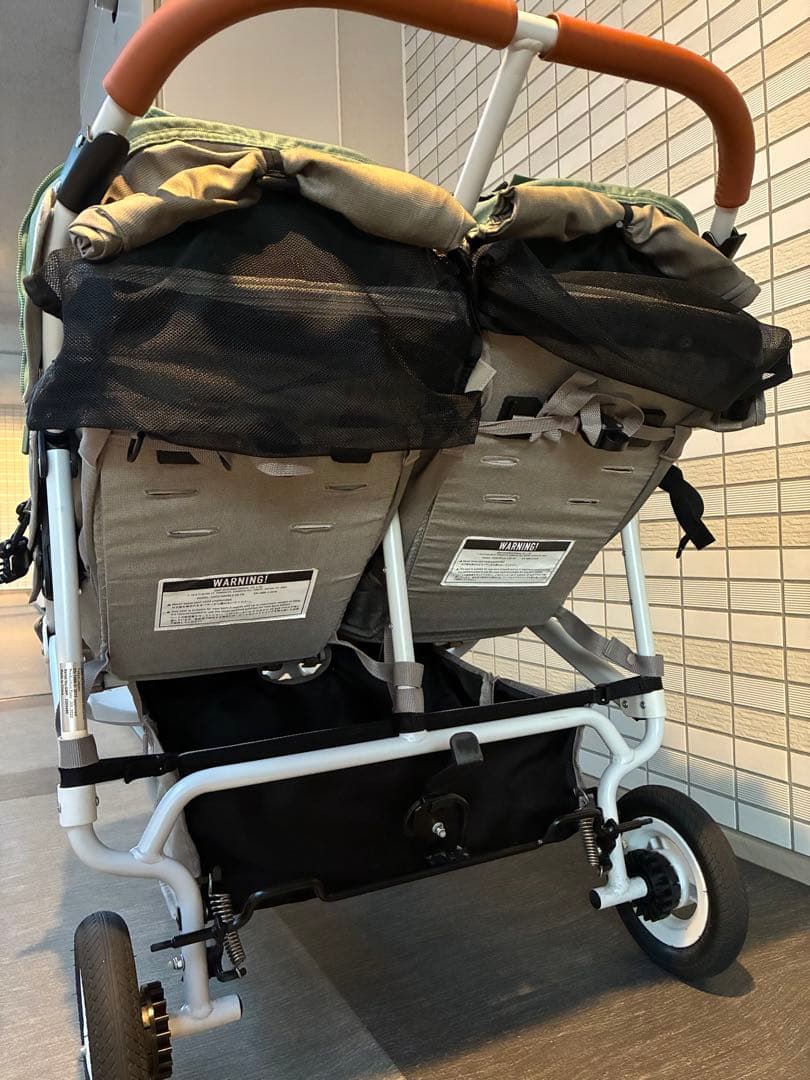 エアバギーココダブルEXフロムバース　グリーン（CLOVER）　付属品あり