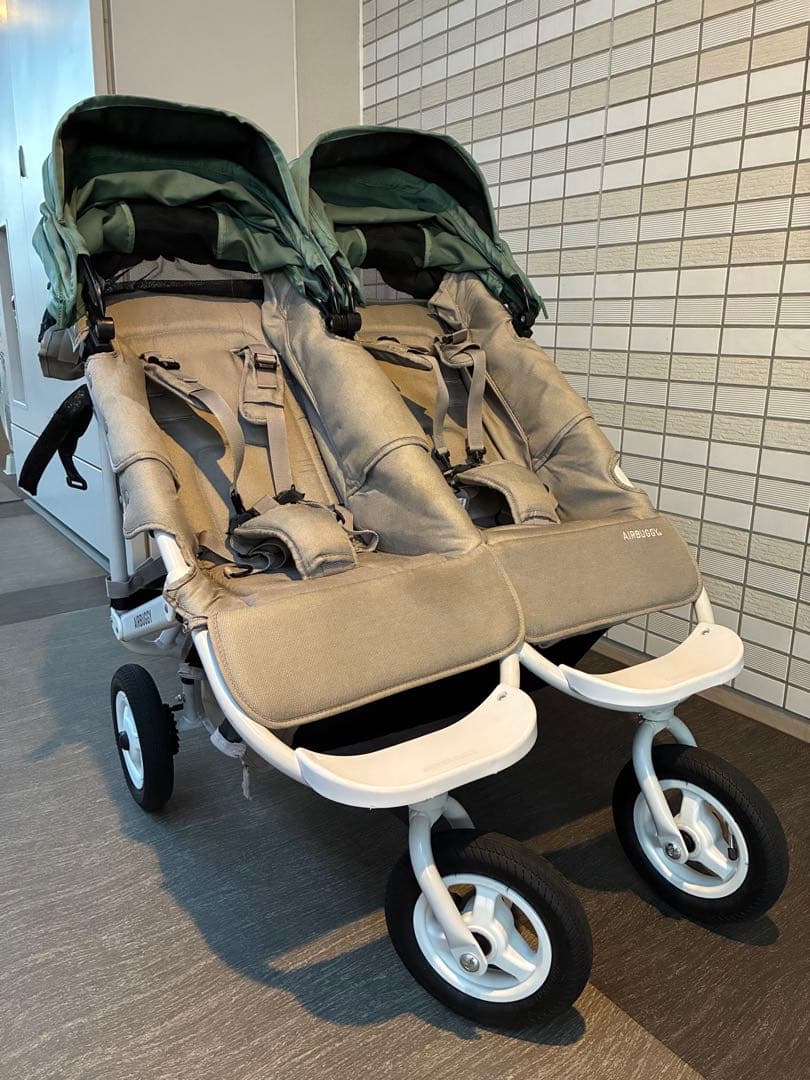 エアバギーココダブルEXフロムバース　グリーン（CLOVER）　付属品あり