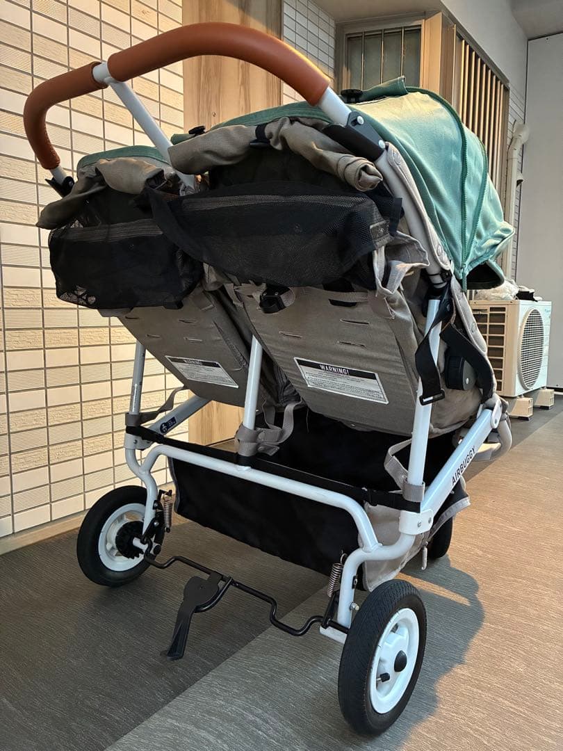 エアバギーココダブルEXフロムバース　グリーン（CLOVER）　付属品あり