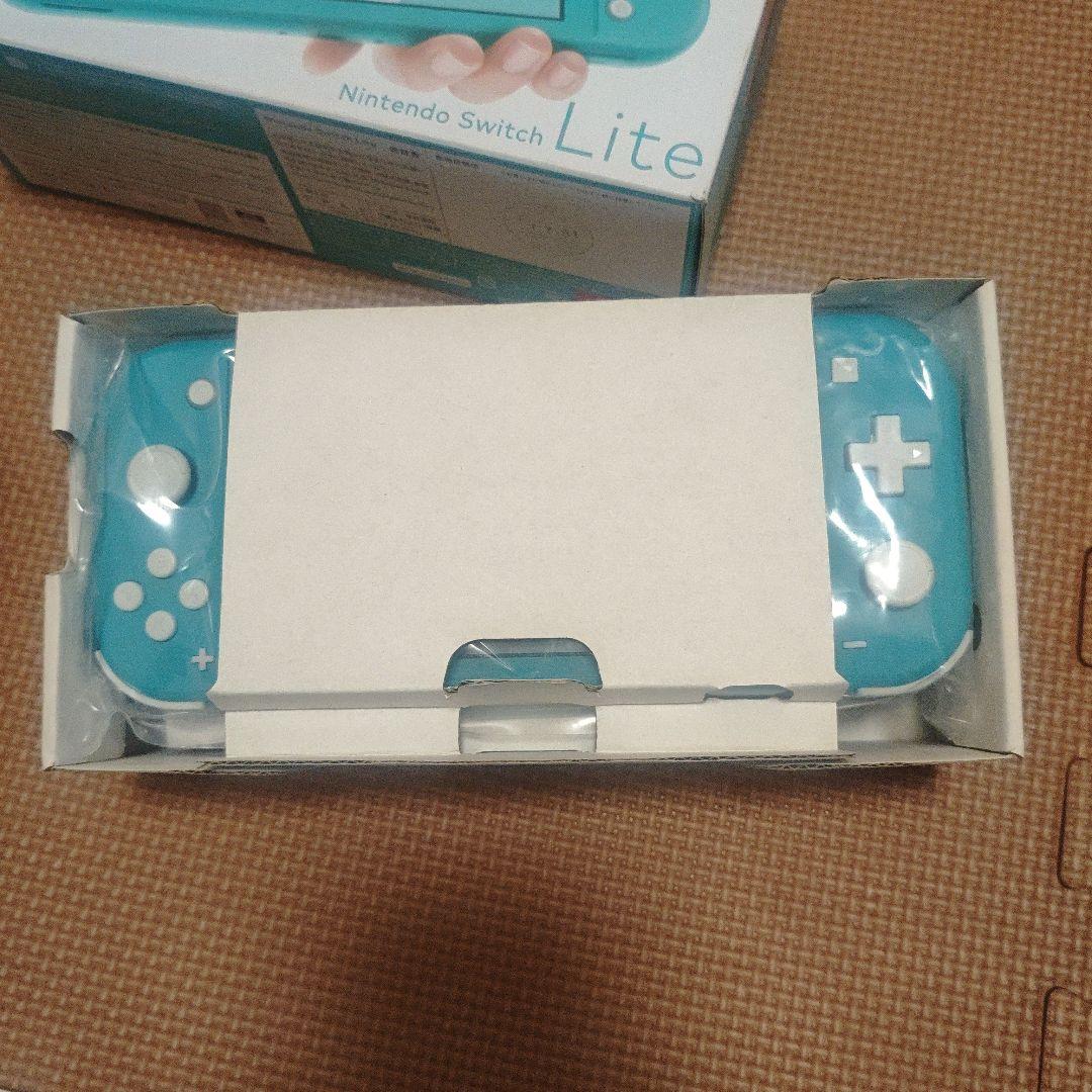 くろ　Nintendo Switch Lite ターコイズ 本体　超美品