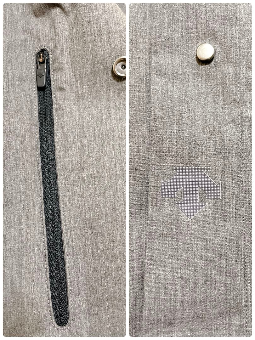 DESCENTE PAUSE ダウンライナー　フード付きコート　2way