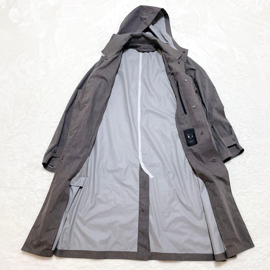 DESCENTE PAUSE ダウンライナー　フード付きコート　2way