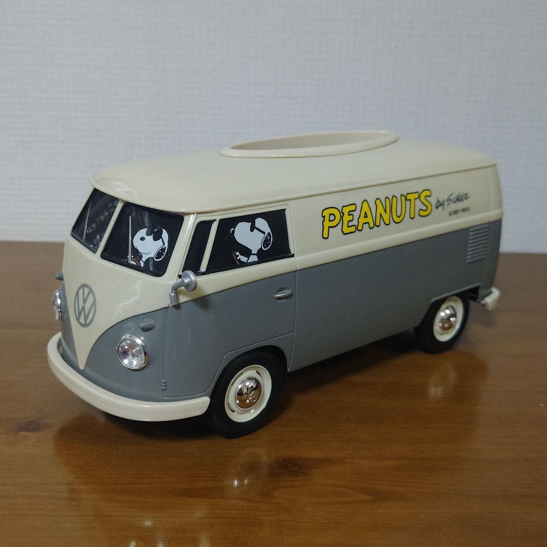 PEANUTS ジョークール VWバス ティッシュボックス