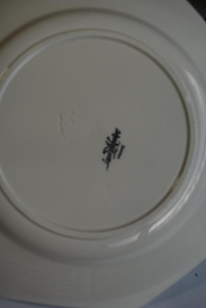 サルグミンヌ　オクトゴナル大皿（30㎝）フランスアンティーク