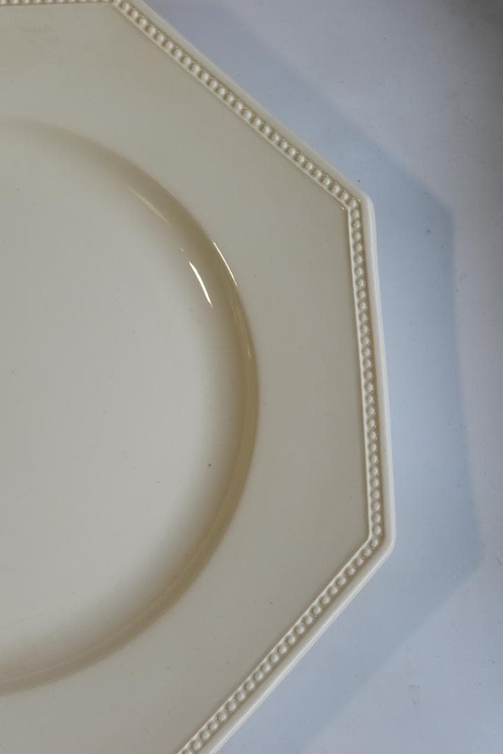 サルグミンヌ　オクトゴナル大皿（30㎝）フランスアンティーク