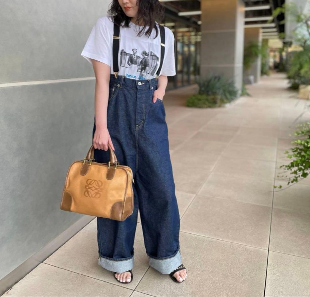 アンスクリア　ルーズフィットデニム　カレンソロジー