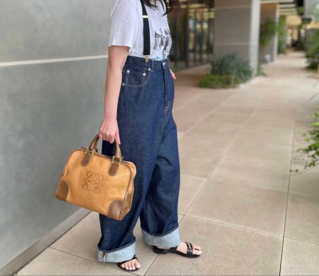 アンスクリア　ルーズフィットデニム　カレンソロジー