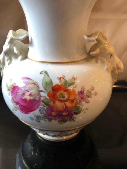 KPMベルリン　山羊花瓶　アンティーク b