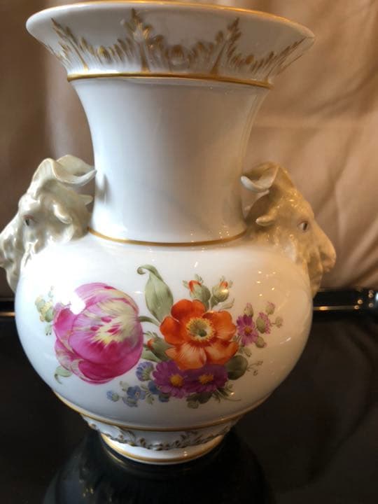 KPMベルリン　山羊花瓶　アンティーク b