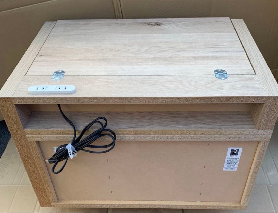 ナチュラルウッド ドレッサー・鏡台　伸縮　ローテーブル