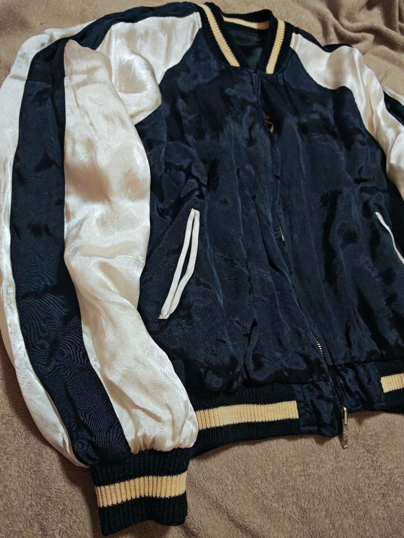 SEVEN ２面用 龍ワシ日本限定 スカジャン vintage レーヨン