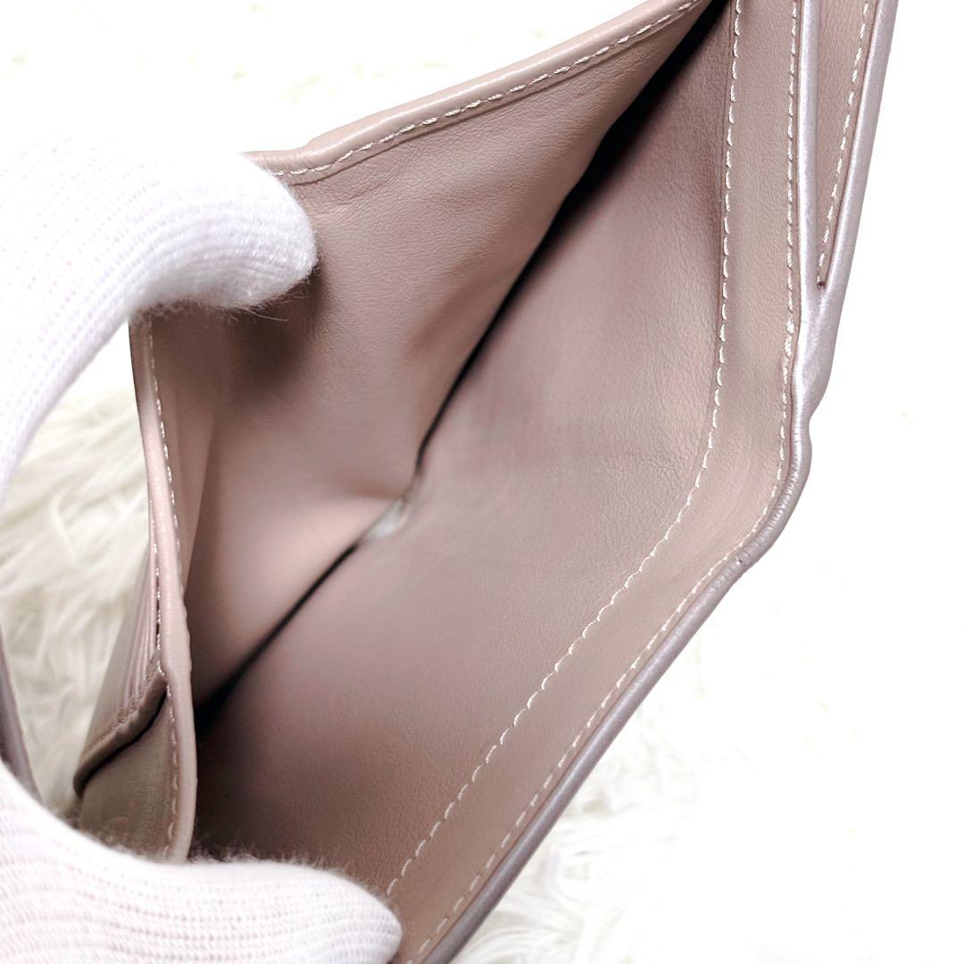 ✨美品✨TOD'S トッズ KATE ケイト WALLET 三つ折り財布 ピンク