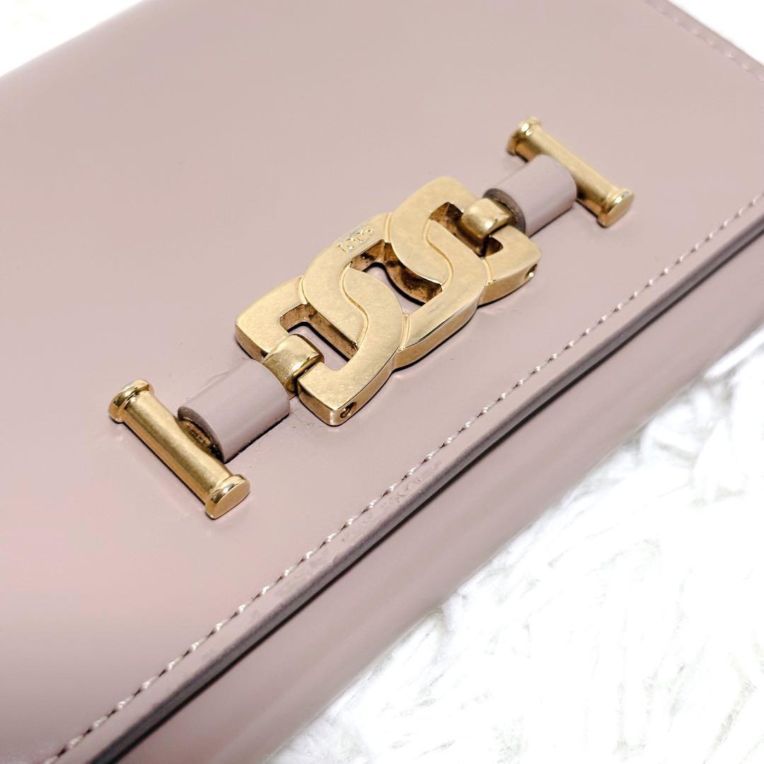 ✨美品✨TOD'S トッズ KATE ケイト WALLET 三つ折り財布 ピンク